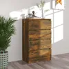 vidaXL Kredens dąb wędzony 60x35x98,5 cm materiał Podgląd zdjęcia produktu 17