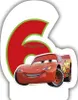 Cars Neónové očíslované narodeninové sviečky č. 6 Náhľad obrázku produktu 8