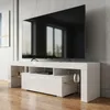 TV skrinka s LED osvetlením, nízka TV skrinka 130 x 35 x 45 Náhľad obrázku produktu 4