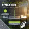 Juskys Trampolin SkyBounce M Ø 305 cm mit Sicherheitsnetz & Produktbild-Vorschau 6