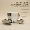 MUVELL 6x Espressotassen á 60 ml | Chrome | Italian Style | Produktbild-Vorschau 3