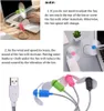 4 mini ventilátory USB s korpusem z vlnitého plechu a husím Náhled obrázku produktu 5