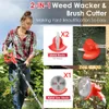 Akku-Rasentrimmer 21V mit 2 Akku und Ladegerät,3-in-1 Produktbild-Vorschau 4