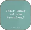 Mr. & Mrs. Panda Tischuntersetzer Spruch Umzug Neuanfang - Produktbild-Vorschau 1