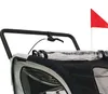 DMS® Fahrradanhänger 2in1 Kinderanhänger Fahrrad Anhänger Produktbild-Vorschau 7