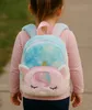Kinderrucksack Einhorn Regenbogen Mädchen, flauschiger Produktbild-Vorschau 4