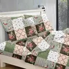 Komplet Pościeli Dwuosobowej Kwiaty krata 200x200 z Podgląd zdjęcia produktu 3