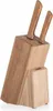block für 5 Messer 22x17x9cm Holz. BRILLANTE Produktbild-Vorschau 3