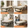 GUNUSS Lit pliant adulte Lit d'invité pliable avec matelas Voir les images du produit 11