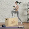 HOMCOM Box Jump Plyometrie 3 in 1 Sprungboxgerät Produktbild-Vorschau 2