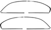 Shadow Line Zierleisten Fensterleisten Schwarz Glanz für BMW 3er F30 Limo 11-18 – Produktansicht 2 Voir les images du produit