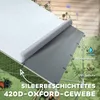PawHut Hühnerstall Freilaufgehege aus Stahl, 3 x 6 x 1,95 m Produktbild-Vorschau 5