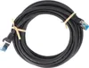 Patch kabel CAT 6A, S/FTP (PiMF), černý Náhled obrázku produktu 10