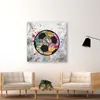 Street Art Fußball Graffiti Ball Leinwandbild Wandbild Produktbild-Vorschau 3