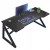 Gaming-Schreibtisch schwarz Carbon modern 120 cm Produktbild-Vorschau 1