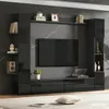 Merax Hochglanze Wohnwand mit Acryltür, TV Schrank mit Produktbild-Vorschau 6