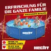 HECHT 3476 Metall Frame Pool Gartenpool | ⌀ 300 cm | 76 cm Produktbild-Vorschau 3