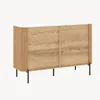 Komoda "Kokunse" s 6 zásuvkami, rozmer 120 x 42 x 78 cm, Náhľad obrázku produktu 9