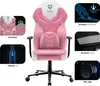 Diablo X-Gamer 2.0 Herní židle Kancelářská židle Látkový Náhled obrázku produktu 2