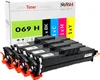 Kompatibles Toner-Set für Canon 069 H 4 Farben (CRG-069) Produktbild-Vorschau 1