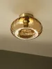 Decor Oro Vetro Soffitto E27 Oro Anteprima dell’immagine prodotto 6
