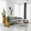 HowHomely | Vasi da fiori - Vasi per piante - giallo - Set Anteprima dell’immagine prodotto 2