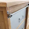Milani Home - madia credenza in legno e metallo 89 x 43 x Anteprima dell’immagine prodotto 7