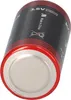 A close-up, angled view of a single lithium battery. Anteprima dell’immagine prodotto
