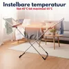 Dirt Devil Elektrisch Droogrek met Verwarming 230W - Staand Productafbeelding-voorbeeld 5