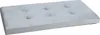 A light gray tufted bench or ottoman against a white background. Produktbild-Vorschau