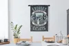 MuchoWow® Wandteppich Wandbehang Gewichte - Hand - Retro Produktbild-Vorschau 3