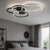 Just Light LED Deckenleuchte Papilon Schwarz/Grau 85x67cm Produktbild-Vorschau 3