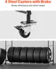 VEVOR Tire Rack Tire Carrier, oceľový vozík na uskladnenie Náhľad obrázku produktu 5