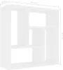 vidaXL Półka ścienna biała 45,1x16x45,1 cm materiał Podgląd zdjęcia produktu 9