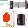 Tischtennisschläger Set mit Tischtennisnetz Tischtennis Set Produktbild-Vorschau 5