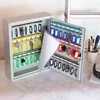 Schlüsselschrank mit Zahlencode & 42 Haken, 35 x 27 x 8 cm, Produktbild-Vorschau 2