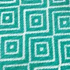 Kunststoff Outdoor-Teppich mit Rautenmuster in petrol Größe Produktbild-Vorschau 2
