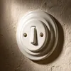 Unterputz Porzellan Retro Schalter I PR1 weiß Produktbild-Vorschau 6