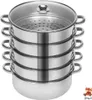 Dampfgarer Topf - Dampftopf - Ø 26 cm - Gesamthöhe 42 cm - Produktbild-Vorschau 3