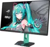 A computer monitor with an anime character displayed on the screen, set against a dark background with pixelated graphics. Voir les images du produit