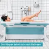 Ikodm Vasca da bagno per adulti, 132x60x50 cm, vasca da Anteprima dell’immagine prodotto 10