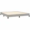 vidaXL Bedframe zonder matras, lichtgrijs, 180x200 cm, stof Productafbeelding-voorbeeld 3