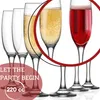 LAV Empire Champagnerflöten – 220 ml (7 1/2 oz), 6er Set Produktbild-Vorschau 6