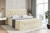 ALTDECOR Boxspringbett mit Fußteil -  mit H3-Matratze (19 Produktbild-Vorschau 1