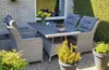 Dining-Gartenstuhl Dublin | Mystic Grau | Rattan | 2er Set Produktbild-Vorschau 4