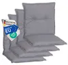 NYVI Gartenstuhl Auflagen Niedriglehner 4er Set Barcelona - Produktbild-Vorschau 1
