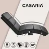 CASARIA® Relaxliege Massage Heizfunktion 186x89x55cm Produktbild-Vorschau 5
