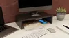 Stojan na monitor - výška 11 cm - čierny - ergonomický - Náhľad obrázku produktu 2