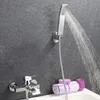 Bateria wannowa Bateria prysznicowa Srebrna Elegancka Podgląd zdjęcia produktu 2