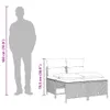 Design 4-tlg. Garten-Sofagarnitur mit Kissen Braun Poly Produktbild-Vorschau 8